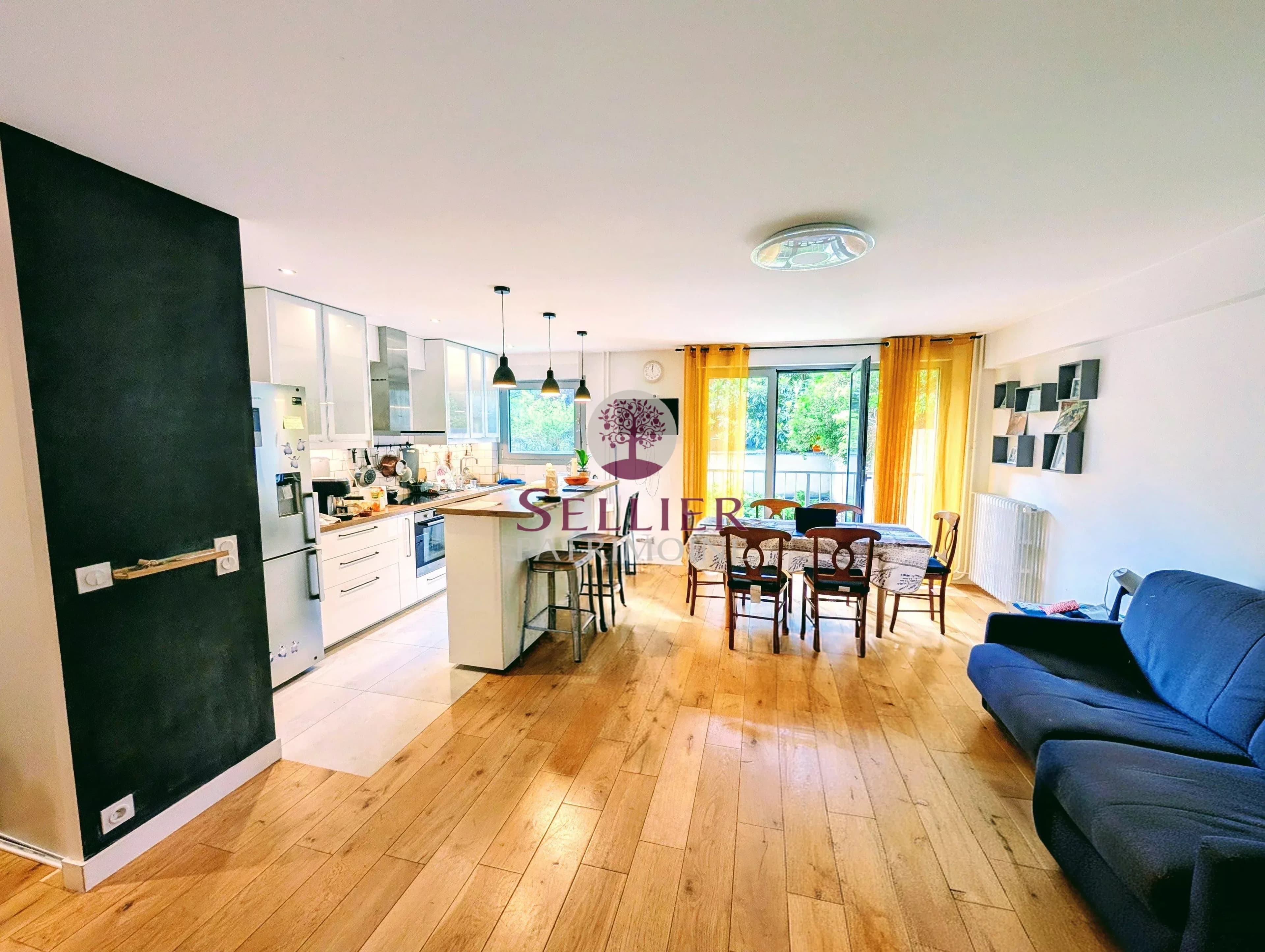 Appartement 69m² à Paris 13ème - Paris 13e - Croulebarbe / Port-Royal : Appartement 3 pièces 68 m² avec Jardin et Parking