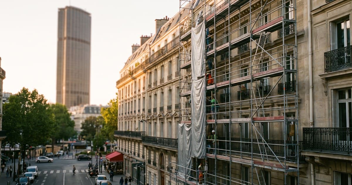 Travaux de copropriété et valeur d’un appartement à Paris